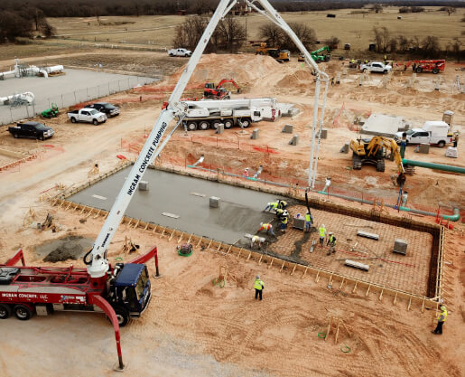 oilfield construction project